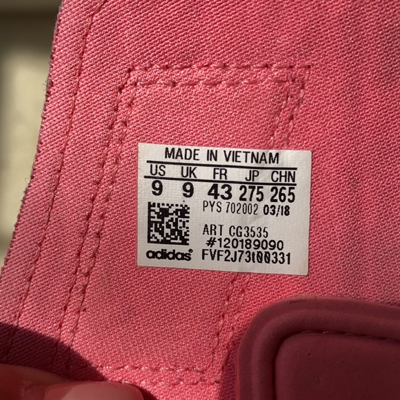 Pink Adidas Slippers - Picture 3 of 3